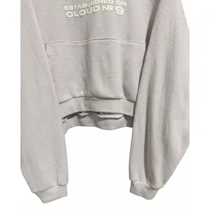 Boys Lie Waffle Weave Hooded Sweatshirt Light Purple‎ Size Os thumbnail 5