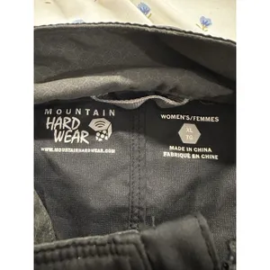 EUC Mountain Hardwear Women SzXL Kor AirShell Lightweight Full Zip Black Jacket thumbnail 12