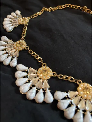 Gold Statement Necklace thumbnail 2