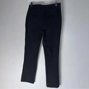 Anthropologie Maeve‎ Black Ankle Straight Leg Pants Size 2 thumbnail 2