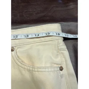 Express‎ Womens Jeans Size 10R Beige Distressed Denim High Rise Mom Jeans thumbnail 15