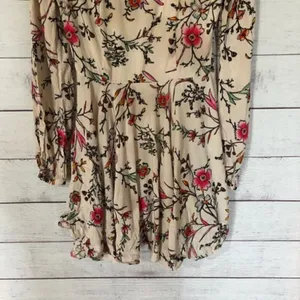 UO Ecote Rosalinda Floral Long Sleeve‎ Dress 4 thumbnail 7