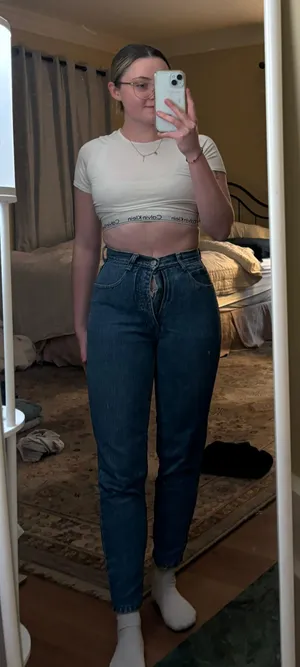 Jordache Vintage High Waisted Mom Jeans thumbnail 1