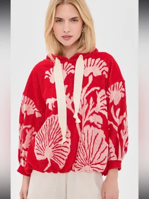 Free People Shell Baby Terry Hoodie thumbnail 2