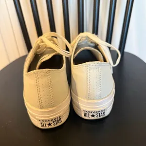 Converse Chuck Taylor All Star Lift platform golden hits leather sneaker 8.5 thumbnail 6