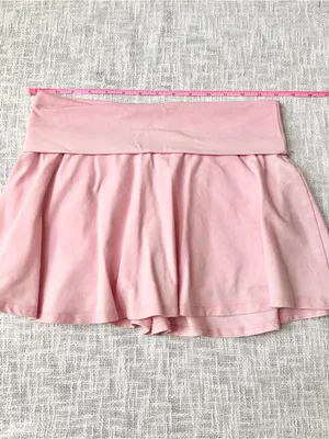 Victoria's Secret PINK x LoveShackFancy Foldover Mini Skirt 🎀 Size Small thumbnail 2