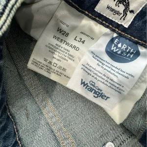 NWT Wrangler Westward 626 Two‎ tone ColorBlockHi Rise Bootcut Jeans Size 28 × 34 thumbnail 7