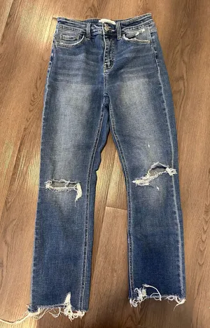 Vervet Flying Monkey Distressed Skinny Jeans thumbnail 1