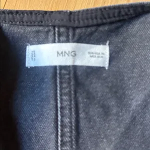 Mango Charcoal Denim Vest thumbnail 2