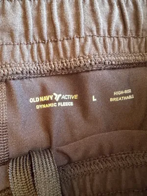 Old Navy Active Dynamic Fleece Short Skort Women's Black Large Zip Pockets thumbnail 3