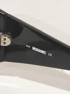 Missoni Black Rhinestone Jeweled Sunglasses thumbnail 3