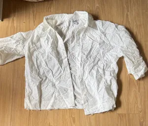 H&M White Button Down Shirt thumbnail 1