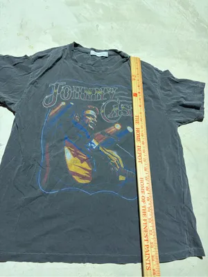 Daydreamer Johnny cash Vintage-Style Graphic Band T-Shirt small thumbnail 5