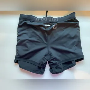 Nike Womens Dri-fit Black Shorts size Medium thumbnail 4