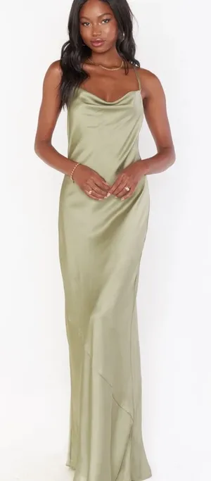 Show me your mumu Tuscany maxi slip dress thumbnail 1