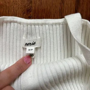 Aerie NWOT  Button Front Sweater Tank Top thumbnail 2
