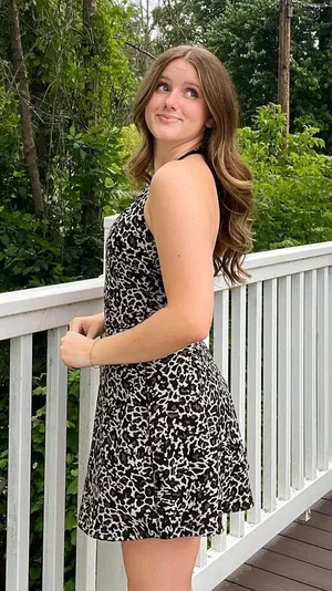 Fabletics Leopard print dress thumbnail 3