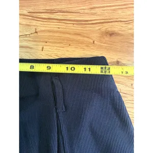 NWT Halara Black Ribbed Jodhpur Harem Pants Buckle Ankle XS thumbnail 10
