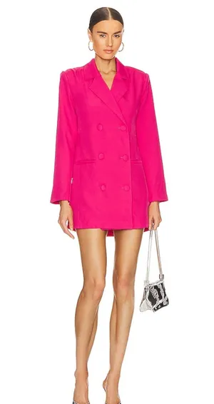 Reagan Dress Hot Pink Size Medium thumbnail 1