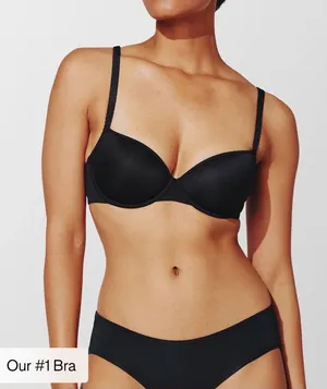 Thirdlove 24/7 classic t shirt bra black 34D thumbnail 1