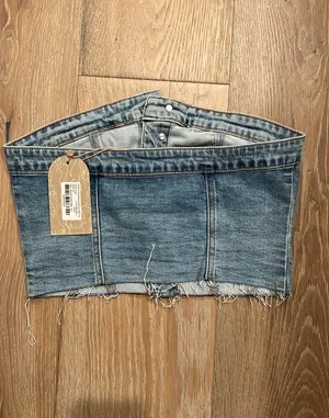 Meshki Denim Top thumbnail 2