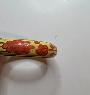 Womens Bangle Bracelet Yellow And Orange thumbnail 2