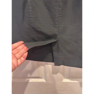 J.Crew The Pencil Skirt Black 100%‎ Cotton Career Knee Length 6 Pockets Academia thumbnail 7