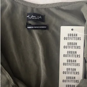 Urban Outfitters Out from Under Cowl‎ Neck Ribbed Bodice Olive Green Small NWT thumbnail 6