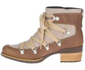 MERRELL Shiloh‎ II Womens Lace-Up Leather Boot Brown Size 7.5 Outdoor Gorpcore thumbnail 1