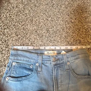 Madewell‎ The Perfect Vintage Straight Jean Light Wash Distressed Denim Size 25 thumbnail 6