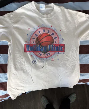 Vintage KU T-Shirt Hanes thumbnail 1