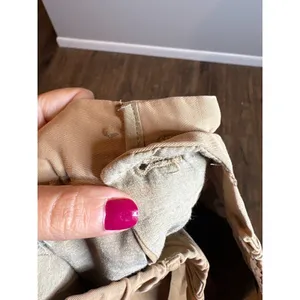 Zara khaki tan trouser pants thumbnail 4