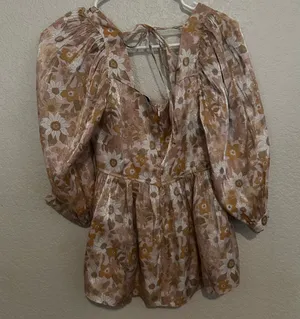 Floral top Pink thumbnail 2