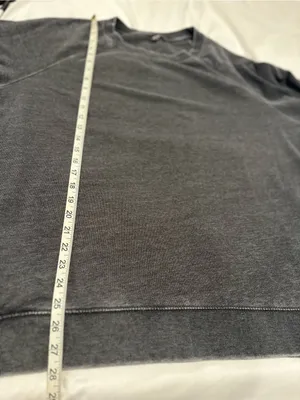 NWOT FP Movement washed black Sz:M casual active lifestyle pullover sweatshirt. thumbnail 4