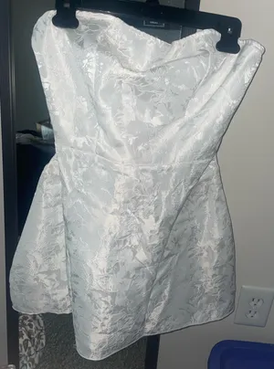 SheIn white mini dress thumbnail 2