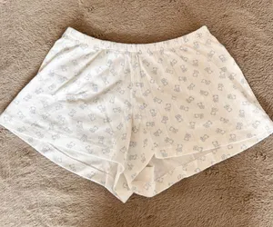 John Galt Emery bear print pointelle pajama shorts thumbnail 1
