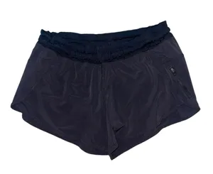 Lululemon Athletica black tracker short women’s size 8 thumbnail 1