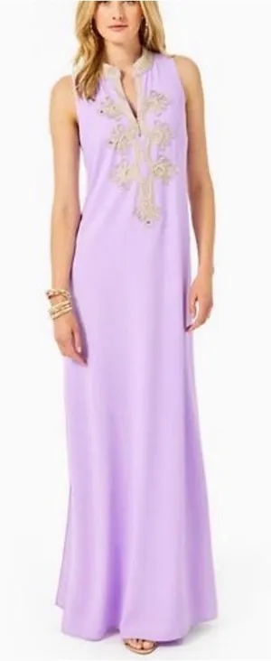 Lilly Pulitzer Jane Maxi Dress in Purple Iris 12 thumbnail 1