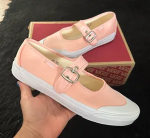 VANS Mary Jane Ballet Chintz Rose Pink buckle shoes sneakers new thumbnail 1