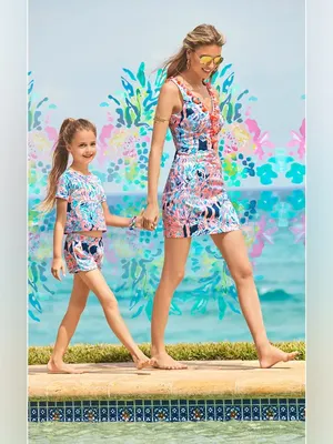 Lilly Pulitzer Head in the sand Flamingo Cabrey shift dress w pom pom accents thumbnail 3