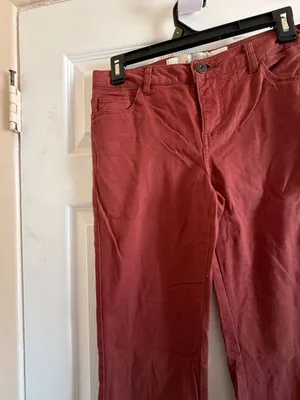 Le Chateau Red Flare Pants thumbnail 4