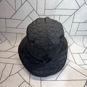 Scala Pronto Bucket Hat OS Black Quilted Fleece Lined Adjustable Toggle thumbnail 3