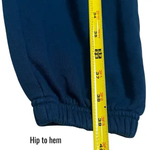 Alo Yoga Accolade Sweatpant Joggers Blue Leisure Comfort Athletic‎ Stretch S/M thumbnail 12