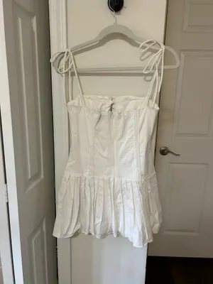 Edikted Mini Dress White thumbnail 4