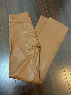 ZARA Leather pants thumbnail 1
