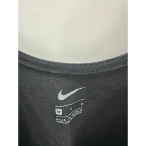 Nike Black Yoga Tank Top Tie‎ Waistband Scoop Neck Womens Size Medium thumbnail 5