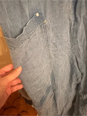 ANTHRO PILCRO Zip Front Wide Leg Overalls thumbnail 4