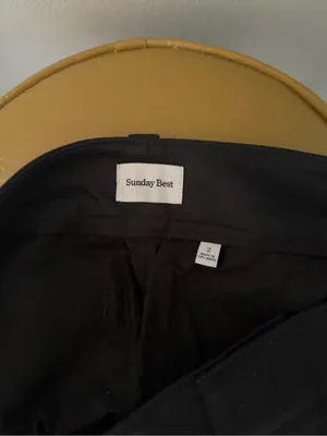 Aritzia Sunday Best Rider Skirt in Black thumbnail 4