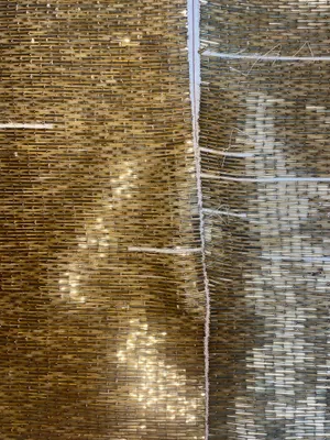 STAUD mini gold dress thumbnail 6