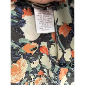 Love‎ + Harmony Floral Mini Dress Womens Small White Eyelet Collar Short Sleeve thumbnail 5